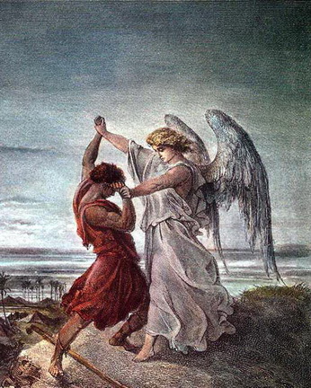 Jacob Wrestling with the Angel
