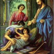 Elisha Raises the Shunammite Woman's Son - II Kings 4:35-37