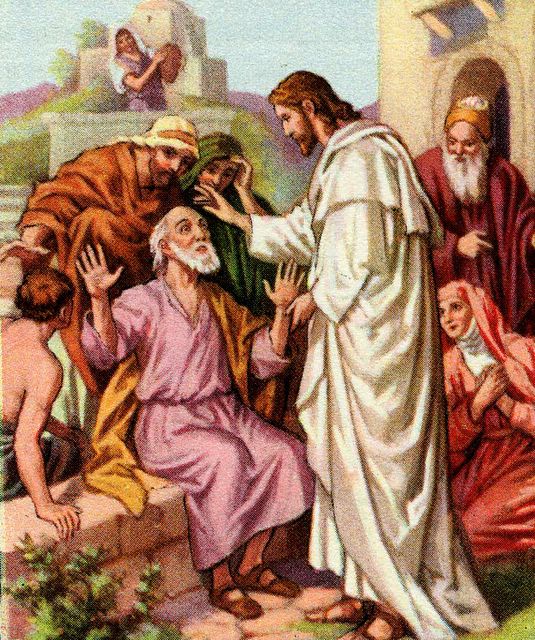 Jesus Heals Blind Bartimaeus